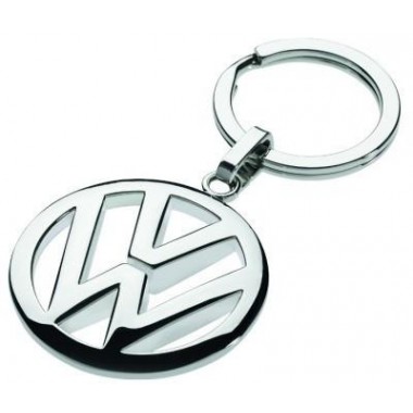 Брелок для ключей, логотип VW, серебристый 000087908