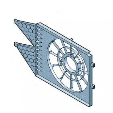 Кожух вентилятора Поло седан 6R0121207 (Код:AMD_1121062)