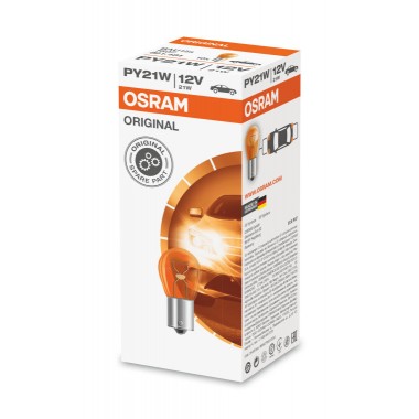 Лампа указателя поворота Поло 21W/12V оранжевая OSRAM 7507 (Код:AMD_1941050)