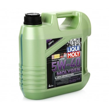 Масло моторное LIQUI MOLY Molygen New Generation (502,00/505,00) 5W-40 (4 л,) (Код:AMD_1052053)