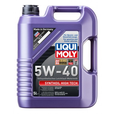 Масло моторное LIQUI MOLY Synthoil Energy (502,00/505,00) 0W-40 (5 л,) (Код:AMD_1052040)