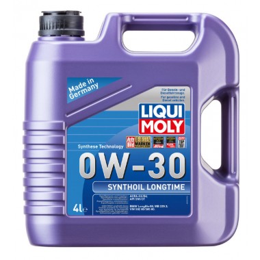 Масло моторное LIQUI MOLY Synthoil Longtime (502,00/505,00) 0W-30 (4 л,) (Код:AMD_1052050)