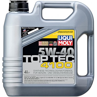 Масло моторное LIQUI MOLY Top Tec 4200 (504,00/507,00) 5W-30 (4 л,) (Код:AMD_1052055)